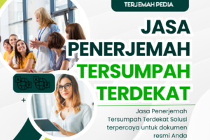 Jasa penerjemah tersumpah terdekat