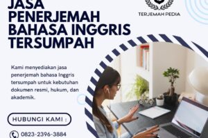 jasa penerjemah bahasa inggris tersumpah