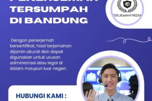 jasa penerjemah tersumpah di bandung