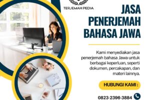 jasa penerjemah bahasa jawa