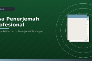 Jasa Terjemah Korea Indonesia Bandung Profesional