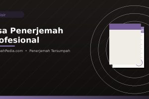 Terjemah KTP Tersumpah: Panduan Lengkap dan Layanan Profesional